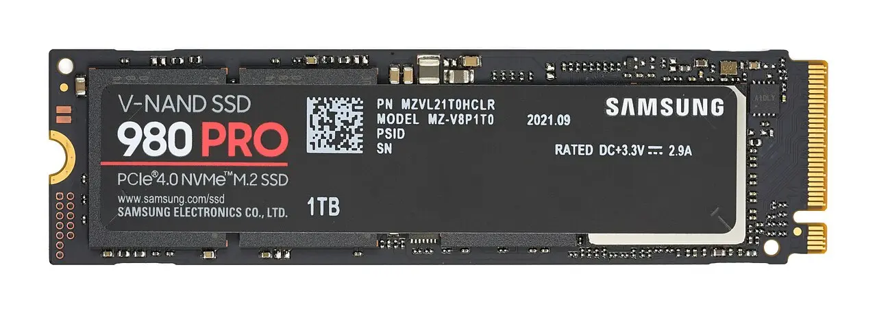 Samsung 980 PRO 1TB M.2 NVMe SSD